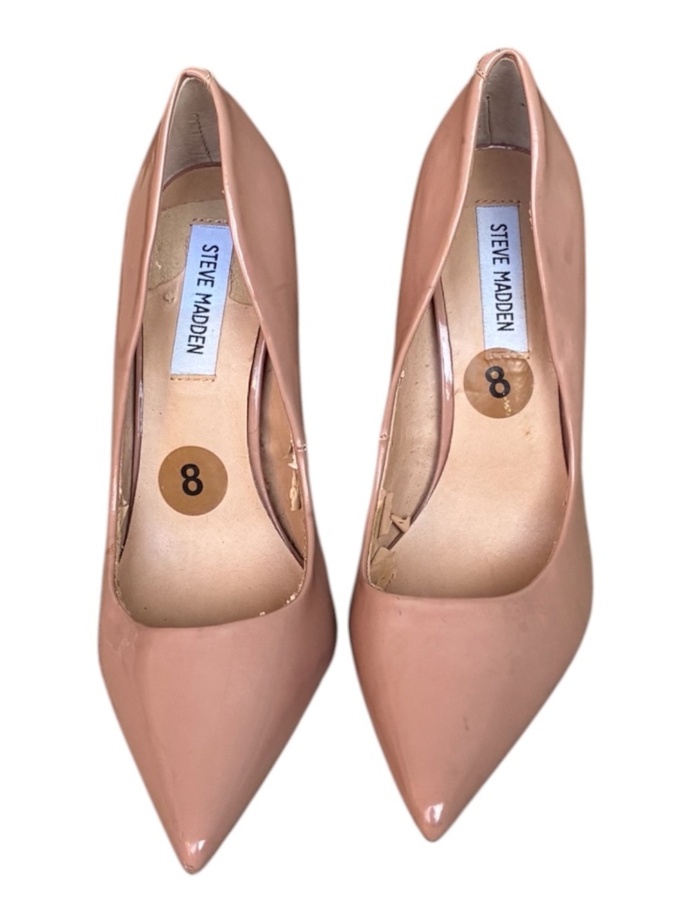 Steve Madden Tan Ultra High Heel Shoes-Size 8